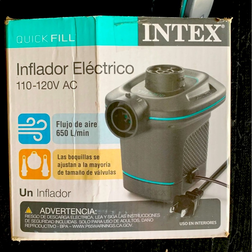 Intex electric pump